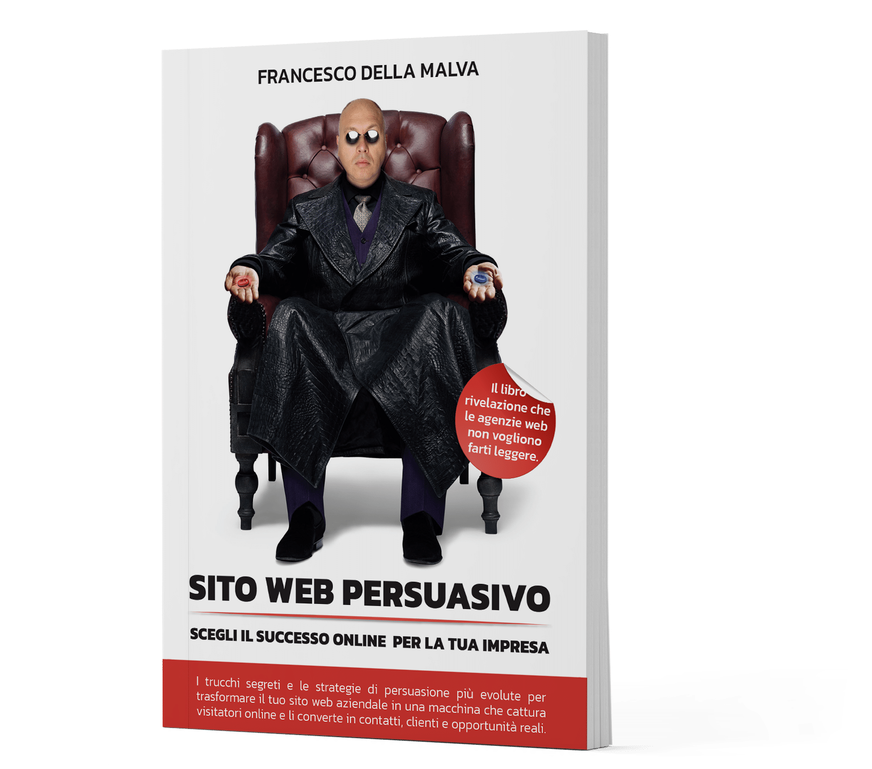 Copertina Libro Sito Web Persuasivo per Beta Reader